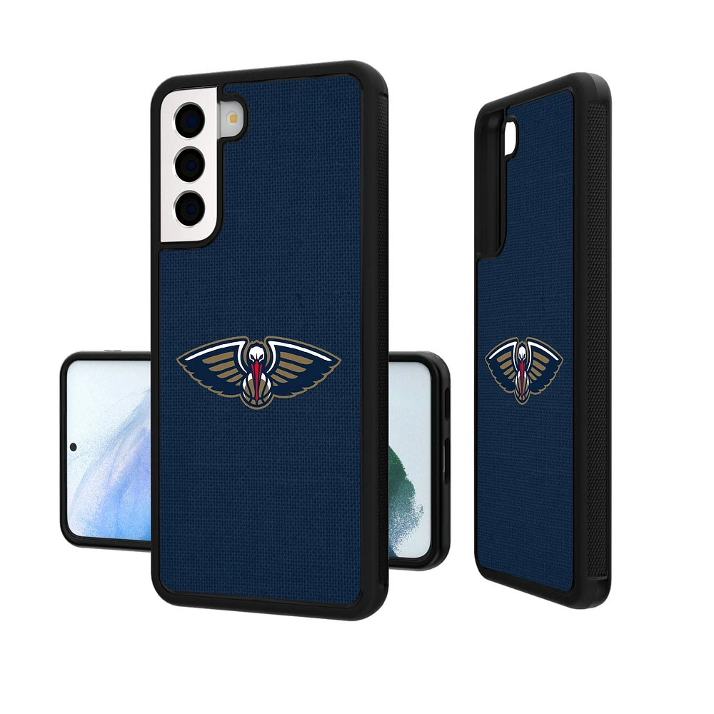 New Orleans Pelicans Solid Design Galaxy Bump Case