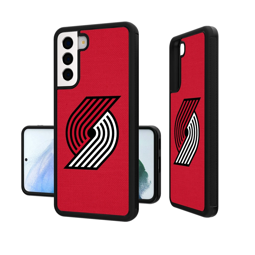 Portland Trail Blazers Solid Design Galaxy Bump Case