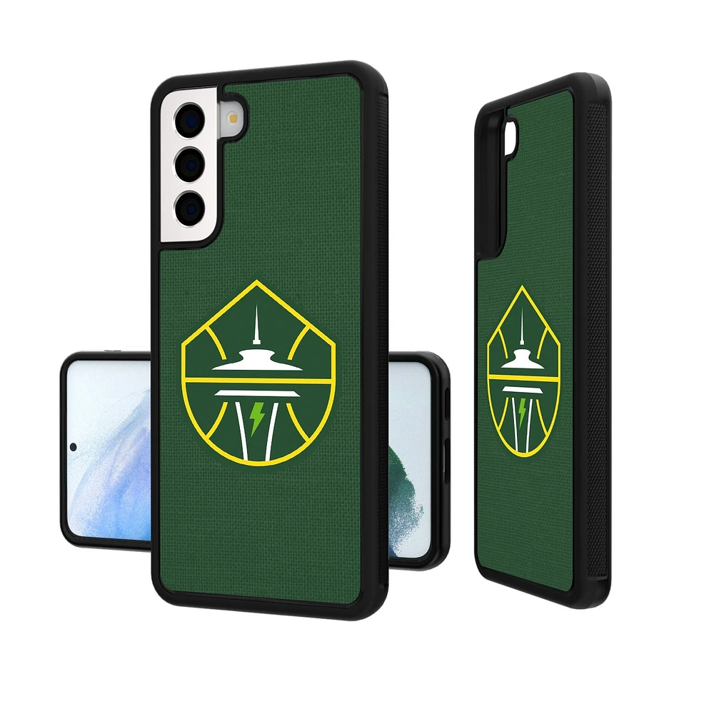 Seattle Storm Solid Design Galaxy Bump Case