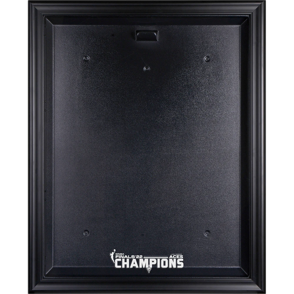 Fanatics Authentic Las Vegas Aces 2022 WNBA Finals Champions Black Framed Logo Jersey Display Case
