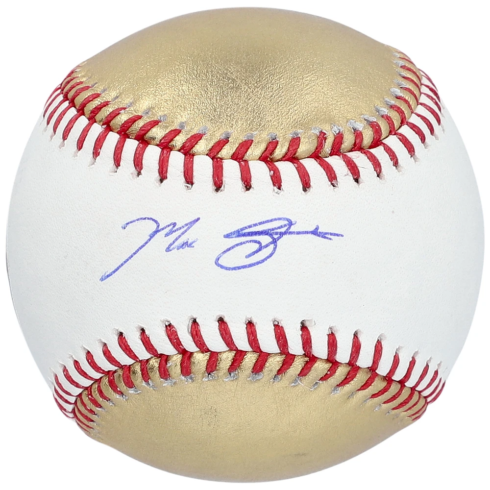 Max Scherzer Toronto Blue Jays Autographed Rawlings Gold & Leather Baseball