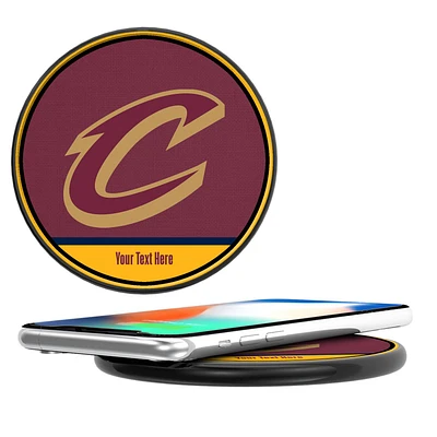 Cleveland Cavaliers Personalized 10-Watt Wireless Phone Charger