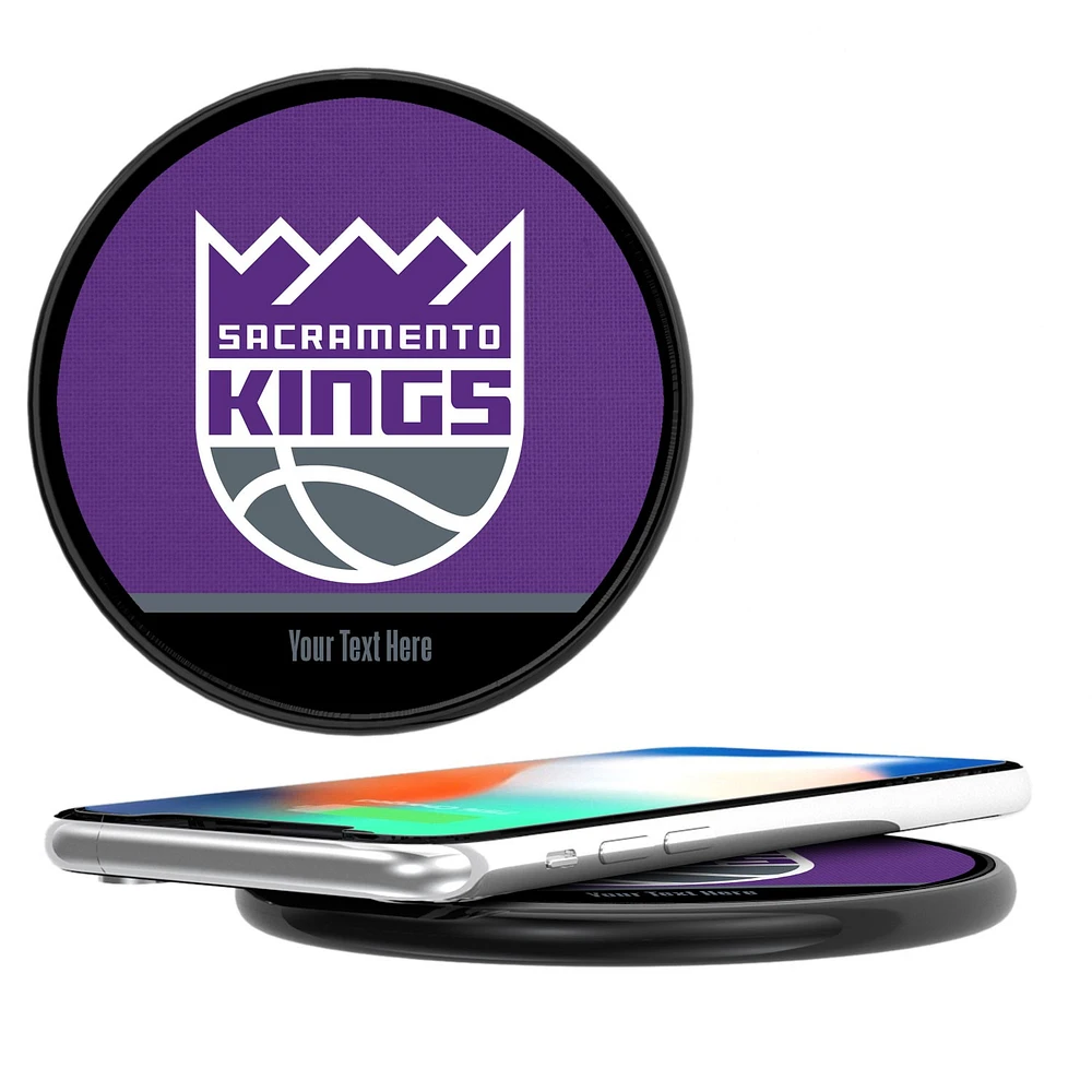 Sacramento Kings Personalized 10-Watt Wireless Phone Charger