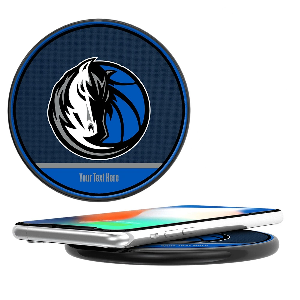 Dallas Mavericks Personalized 10-Watt Wireless Phone Charger