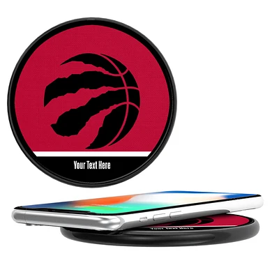 Toronto Raptors Personalized 10-Watt Wireless Phone Charger