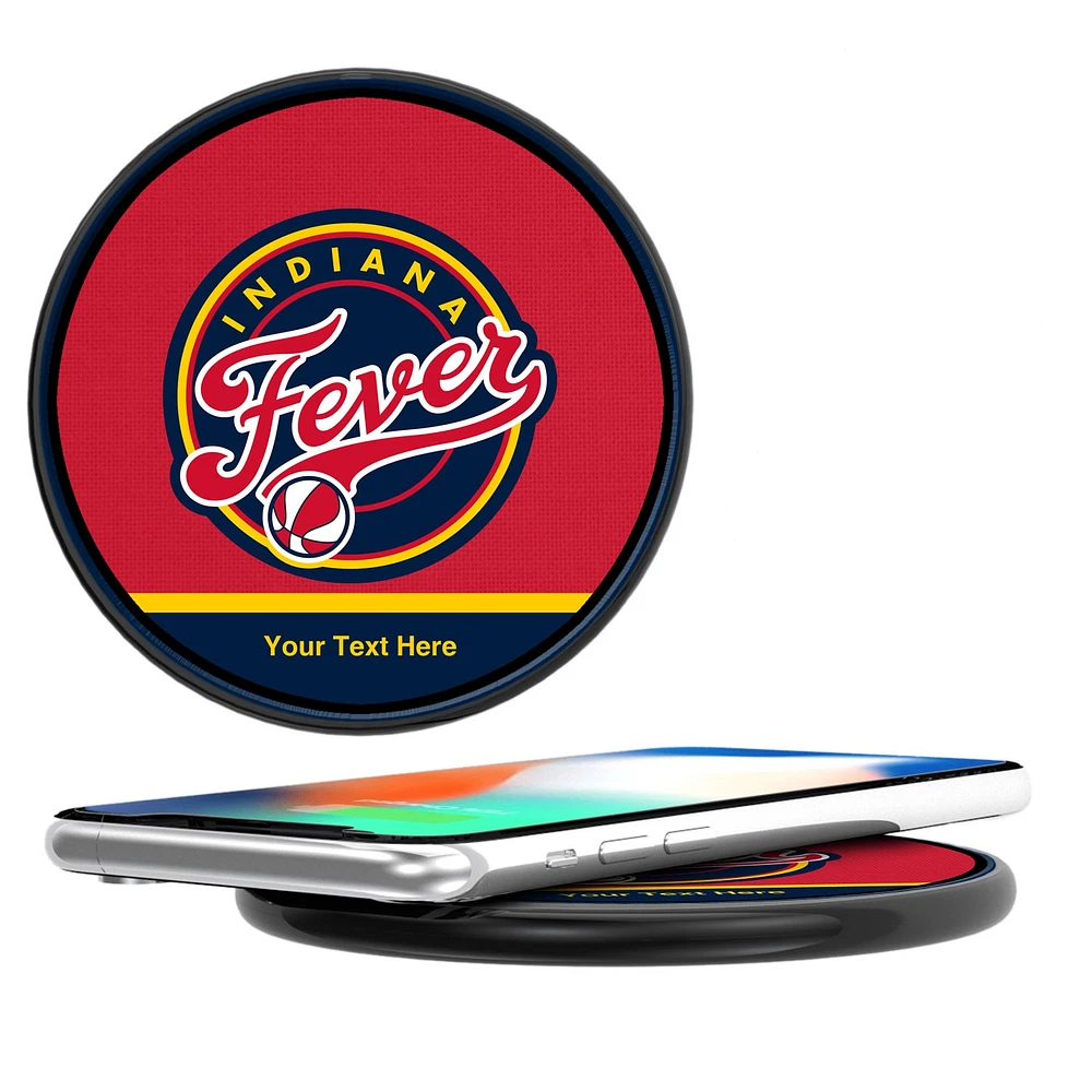 Indiana Fever Personalized 10-Watt Wireless Phone Charger