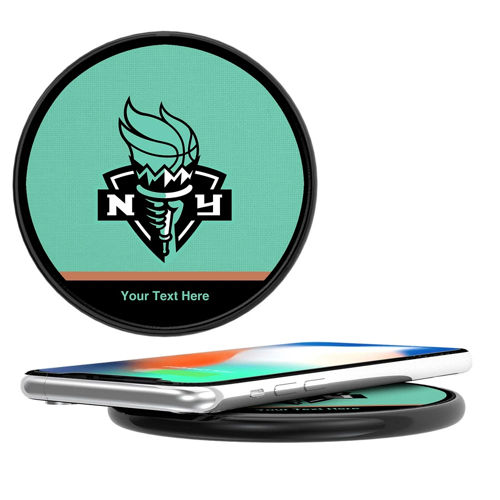 New York Liberty Personalized 10-Watt Wireless Phone Charger