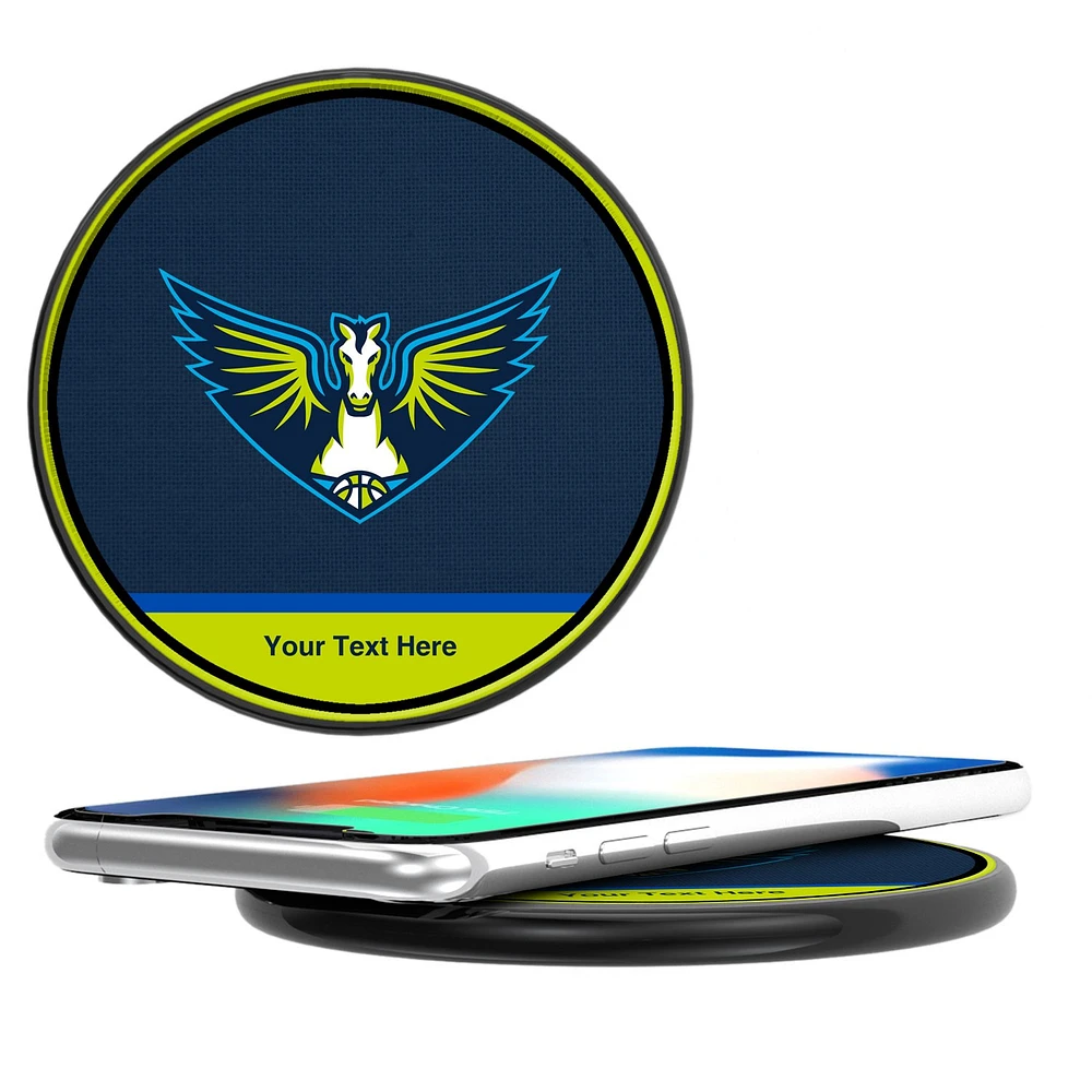 Dallas Wings Personalized 10-Watt Wireless Phone Charger