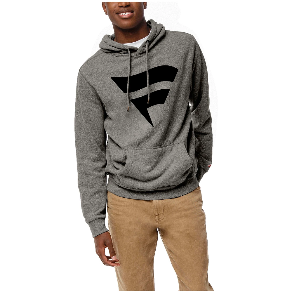 Men's League Collegiate Wear Heather Gray Fanatics Corporate Heritage Tri-Blend Pullover Hoodie