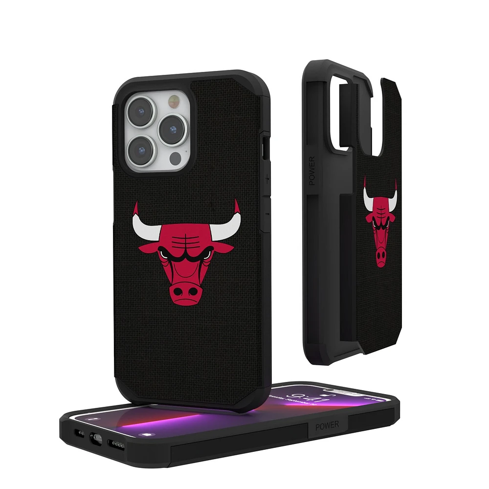 Chicago Bulls Solid Design iPhone Rugged Case