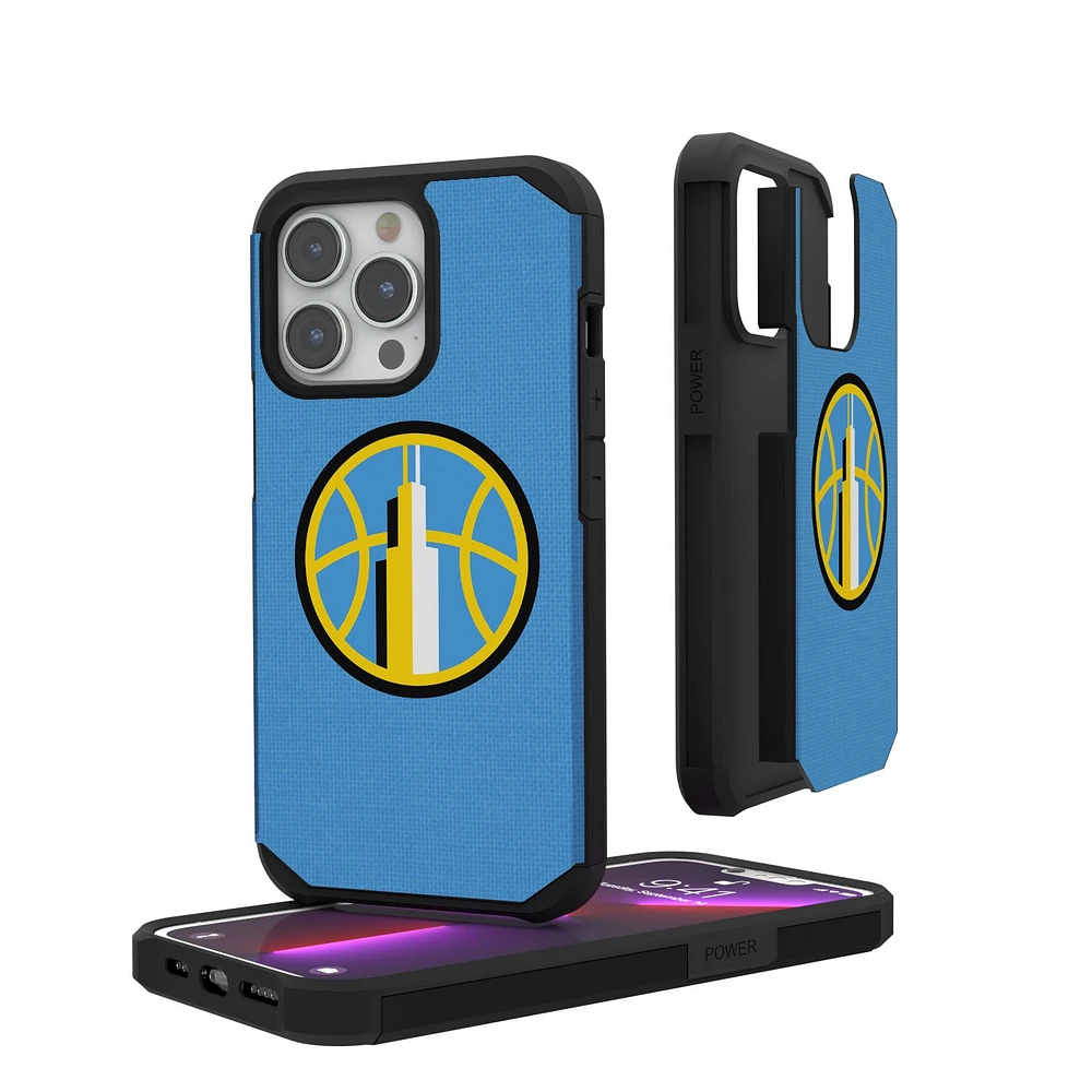 Chicago Sky Solid Design iPhone Rugged Case