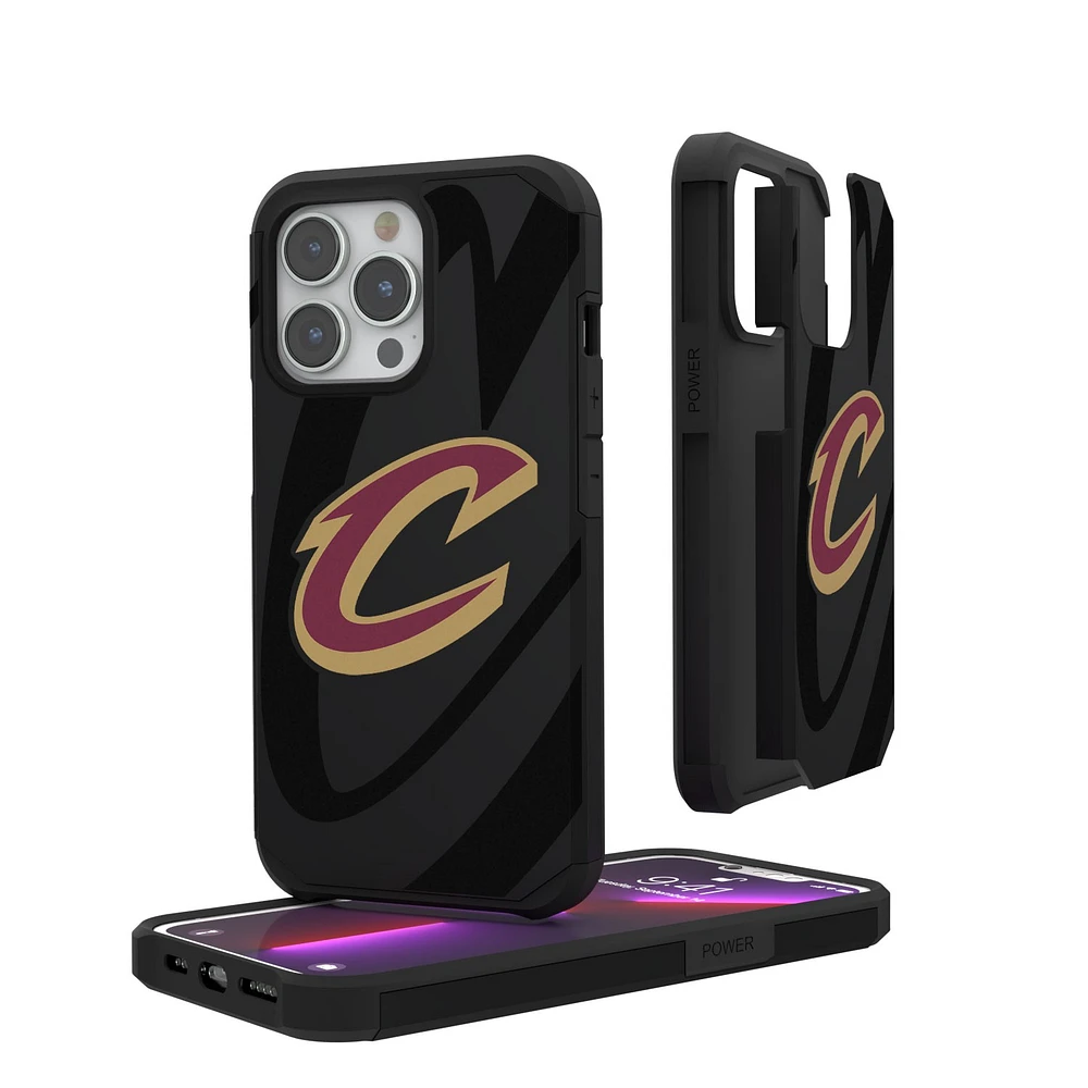 Cleveland Cavaliers Monocolor Design iPhone Rugged Case