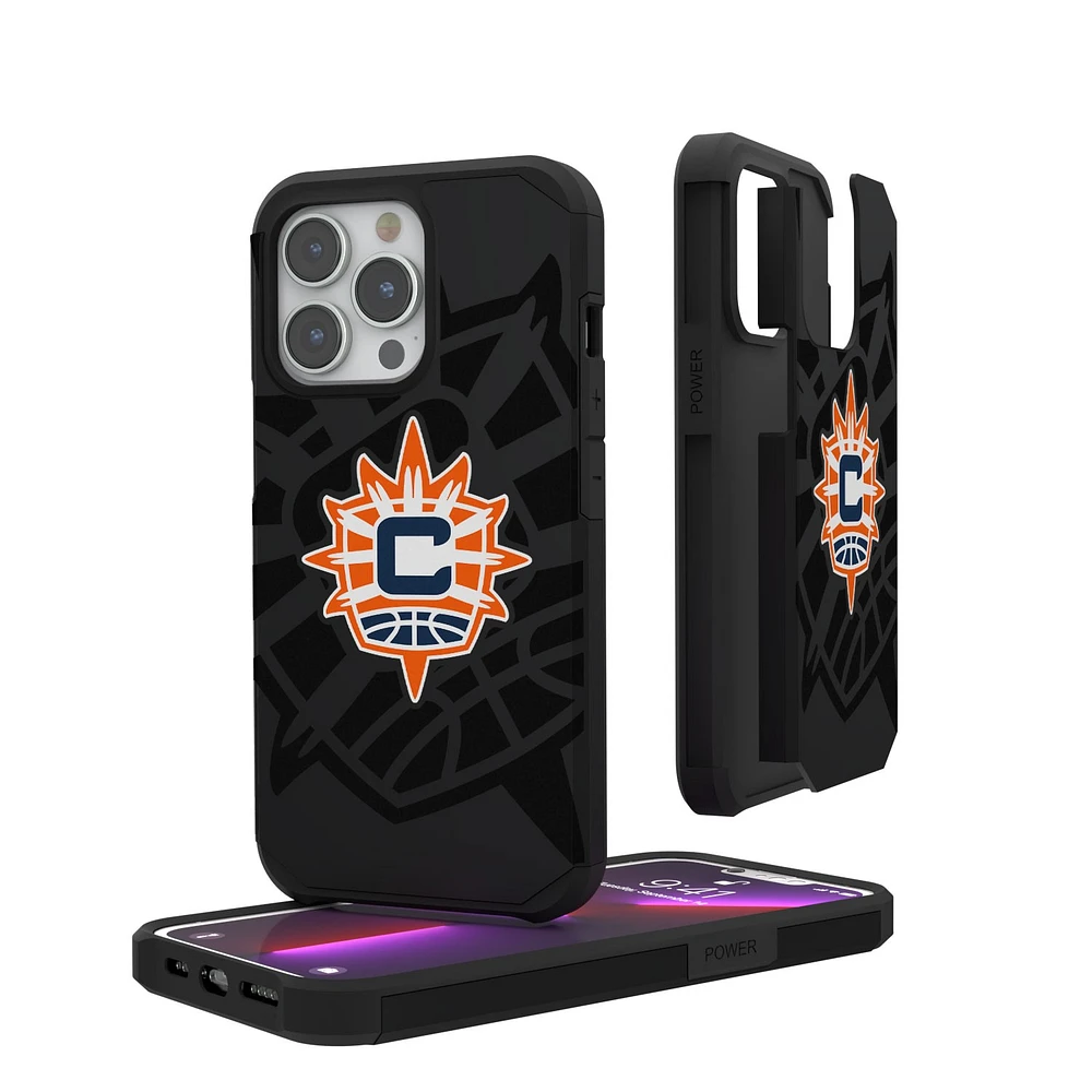 Connecticut Sun Monocolor Design iPhone Rugged Case