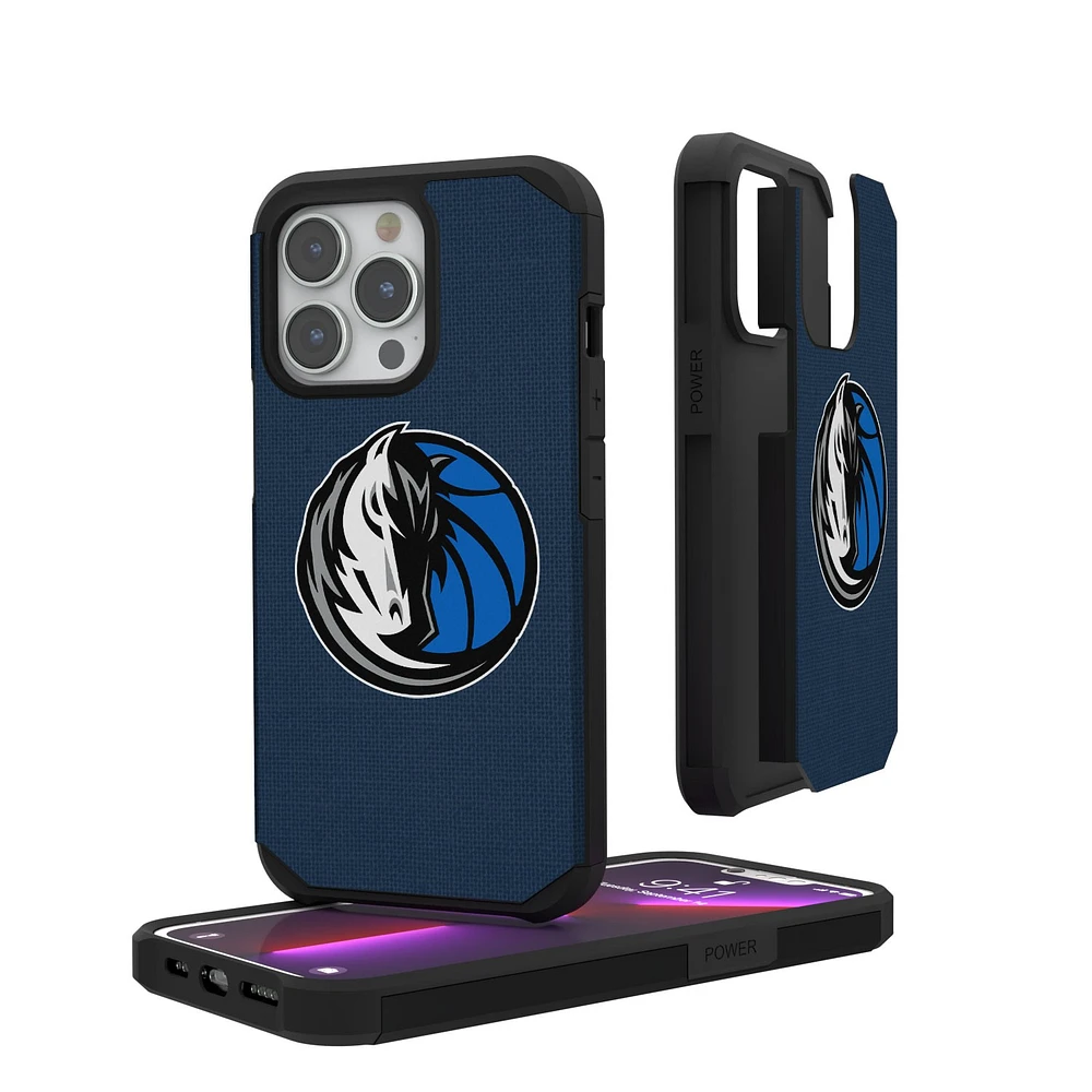 Dallas Mavericks Solid Design iPhone Rugged Case