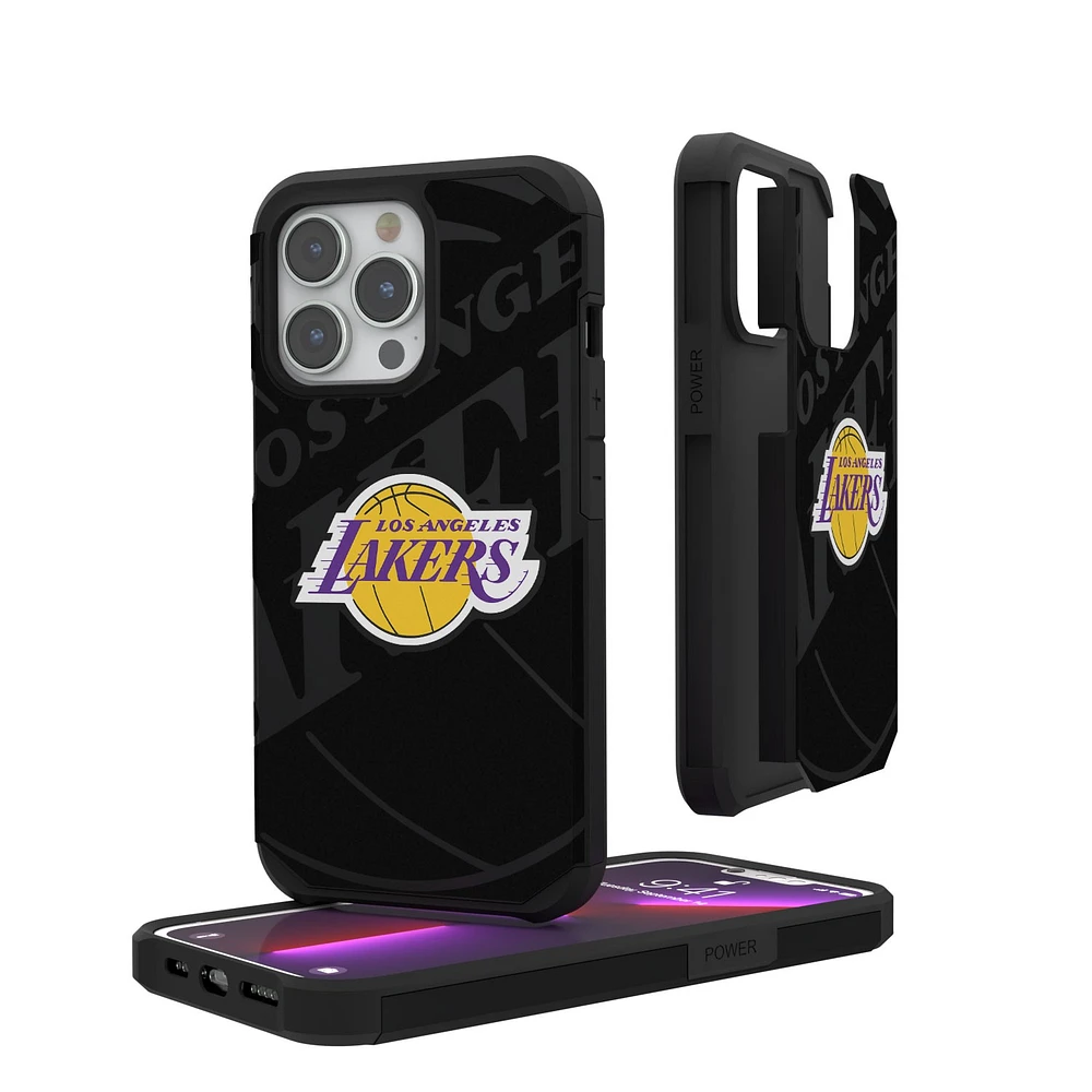 Los Angeles Lakers Monocolor Design iPhone Rugged Case