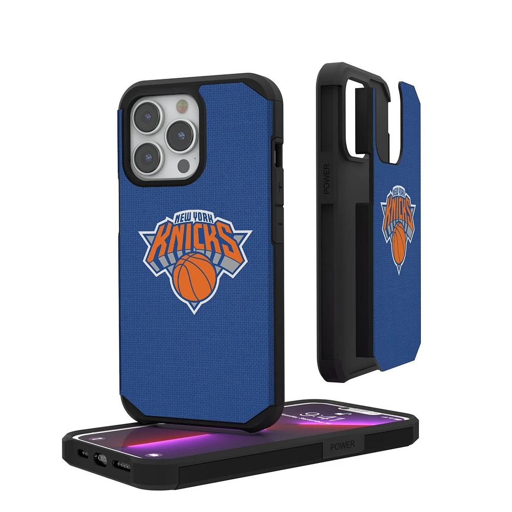 New York Knicks Solid Design iPhone Rugged Case
