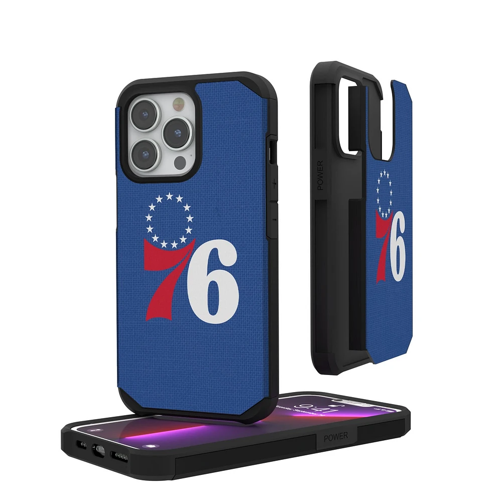 Philadelphia 76ers Solid Design iPhone Rugged Case