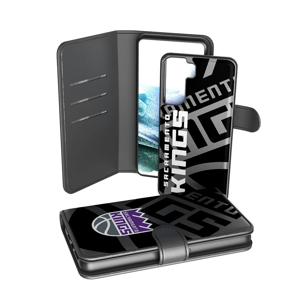 Sacramento Kings Samsung Galaxy Monocolor Wallet Case