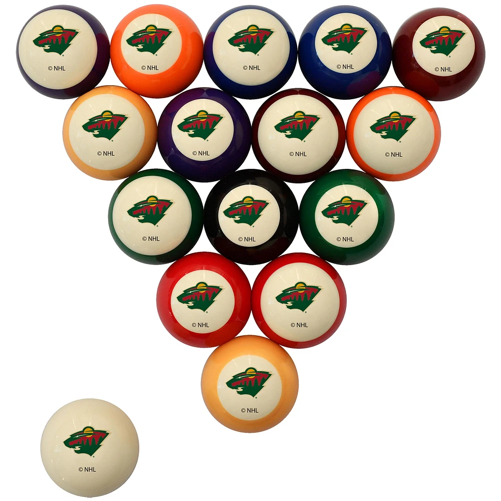Imperial Cream Minnesota Wild Retro Billiard Ball Set