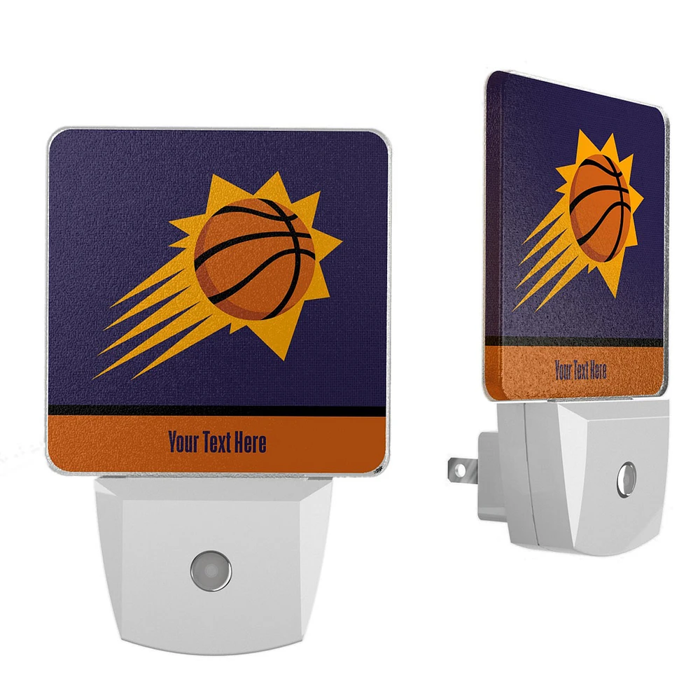 Phoenix Suns Personalized Two-Piece Nightlight Set