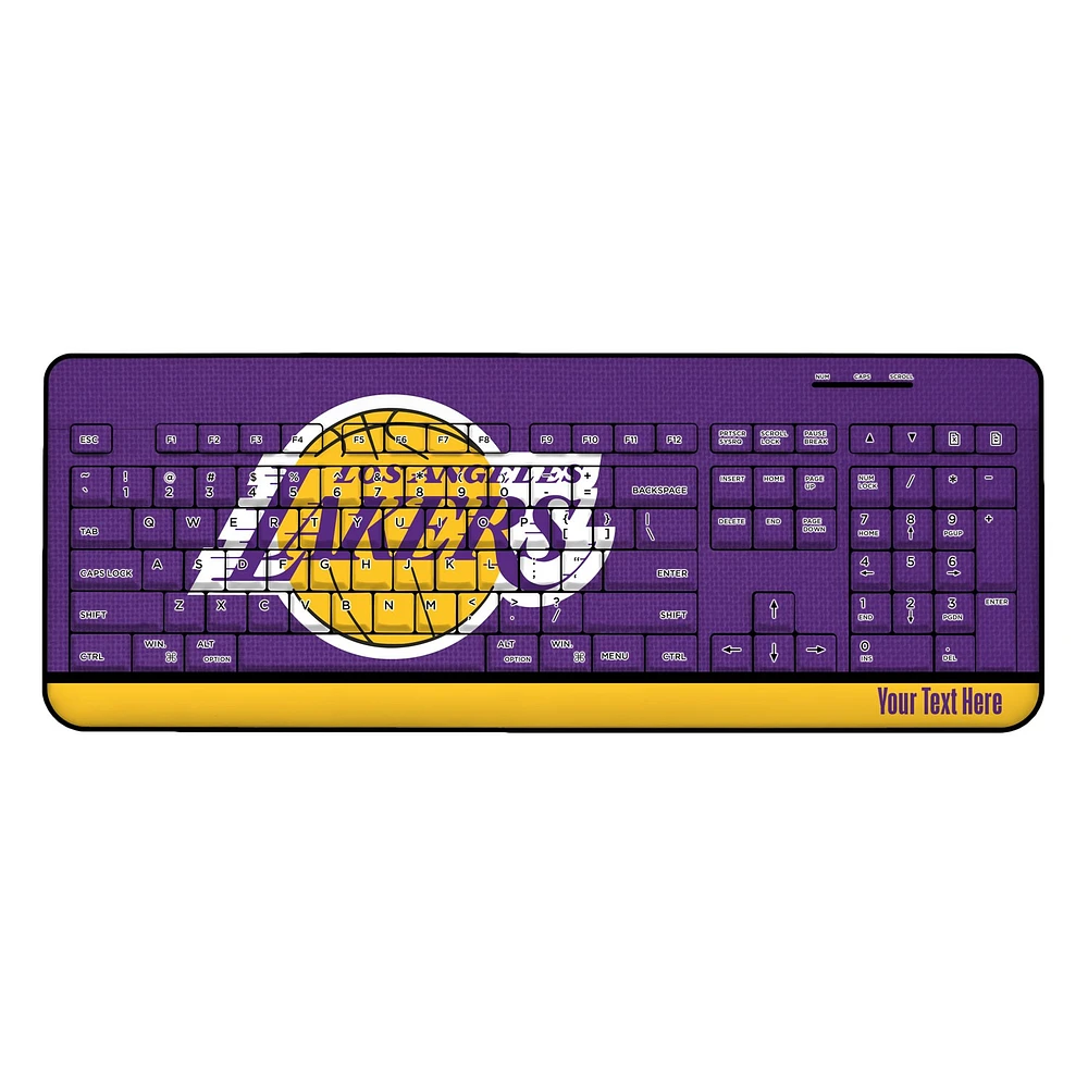 Los Angeles Lakers Personalized Wireless Keyboard