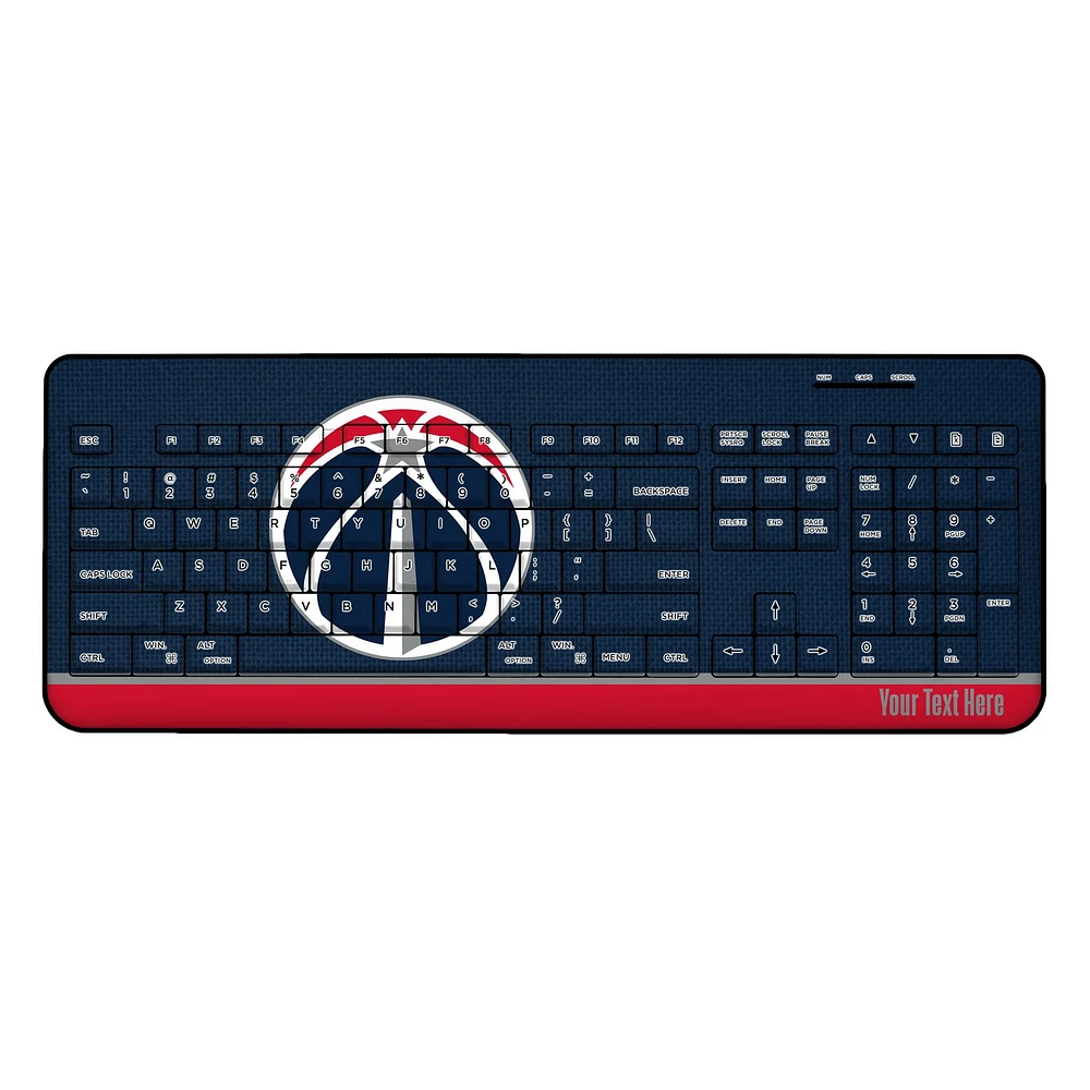 Washington Wizards Personalized Wireless Keyboard