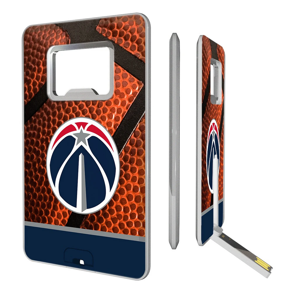 Washington Wizards Basketball Credit Card USB Drive & Bottle Opener