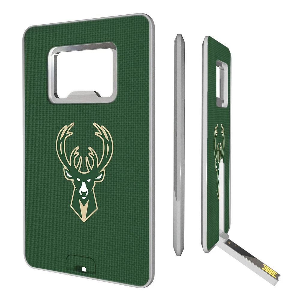 Milwaukee Bucks Credit Card USB Drive & Bottle Opener
