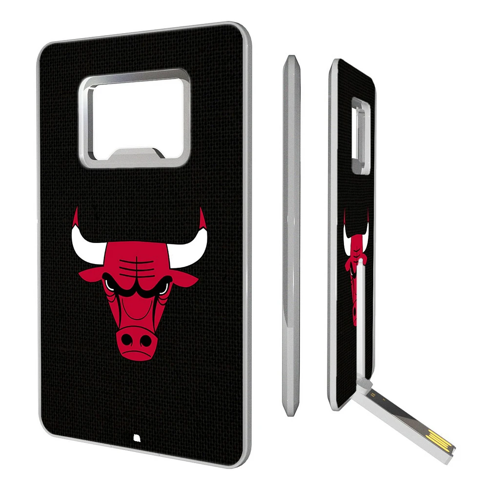 Chicago Bulls Credit Card USB Drive & Bottle Opener
