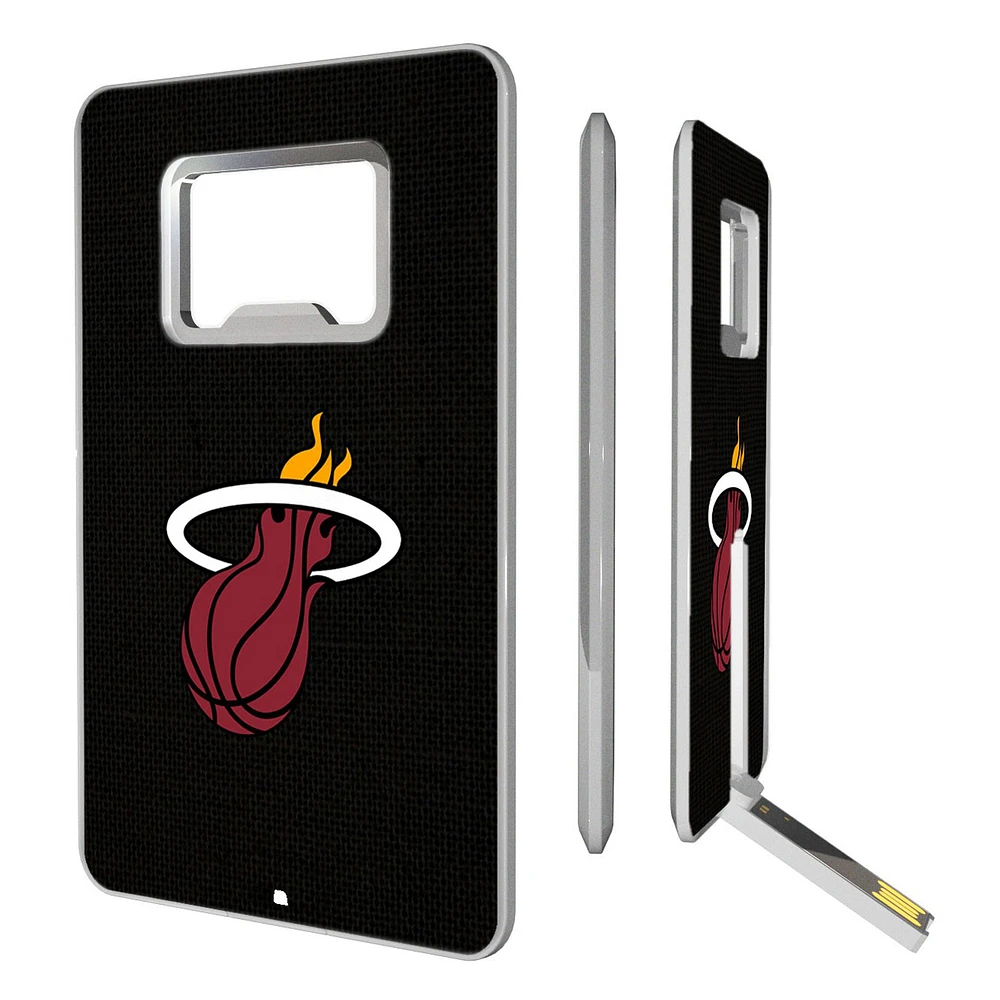 Miami Heat Credit Card USB Drive & Bottle Opener