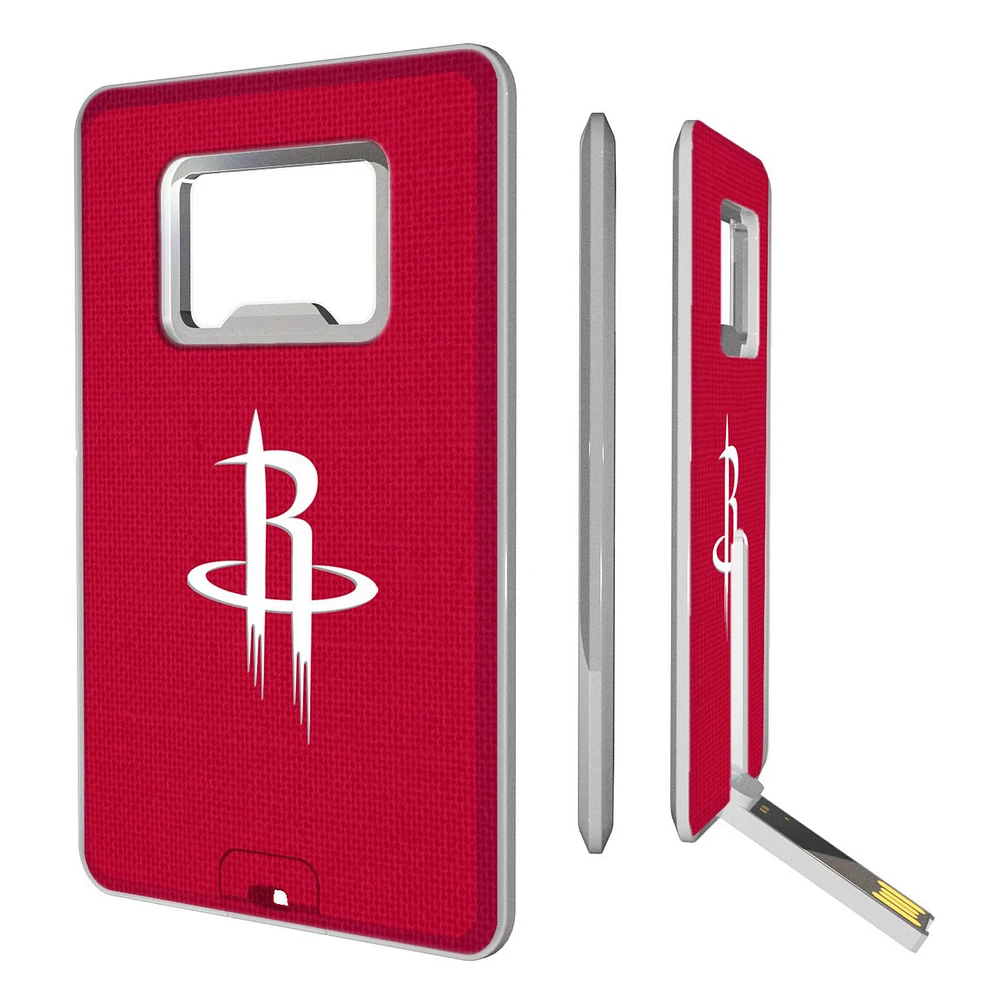 Houston Rockets Credit Card USB Drive & Bottle Opener