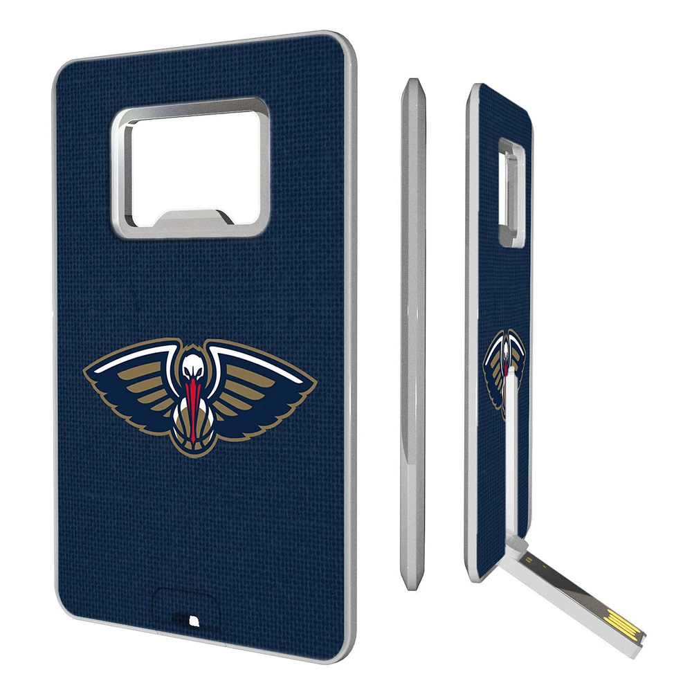 New Orleans Pelicans Credit Card USB Drive & Bottle Opener