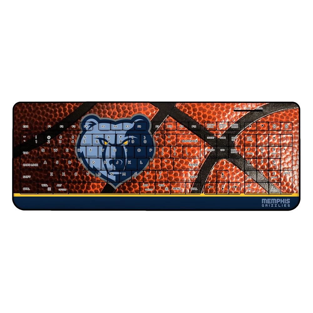 Memphis Grizzlies Basketball Wireless Keyboard