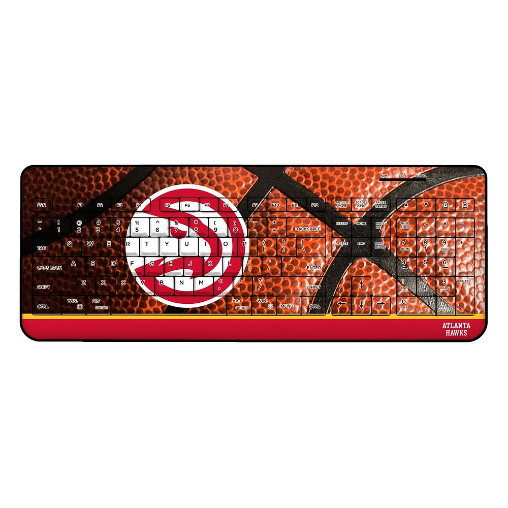 Atlanta Hawks Basketball Wireless Keyboard