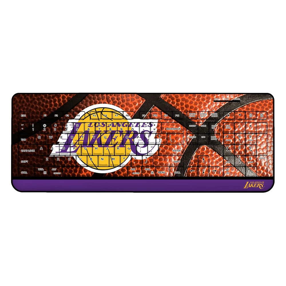 Los Angeles Lakers Basketball Wireless Keyboard