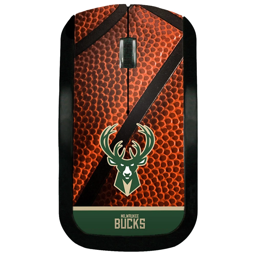 Milwaukee Bucks Basketball Design Wireless Mouse