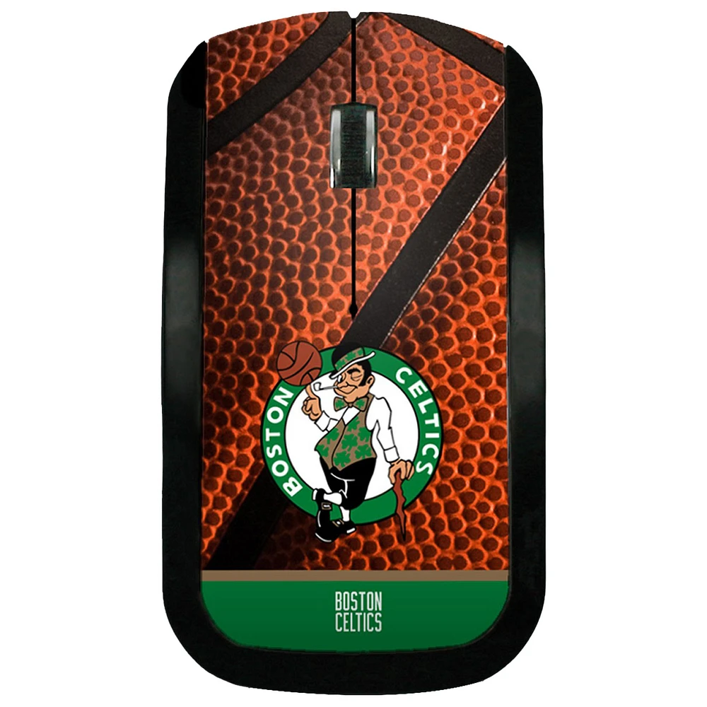 Boston Celtics Basketball Design Wireless Mouse