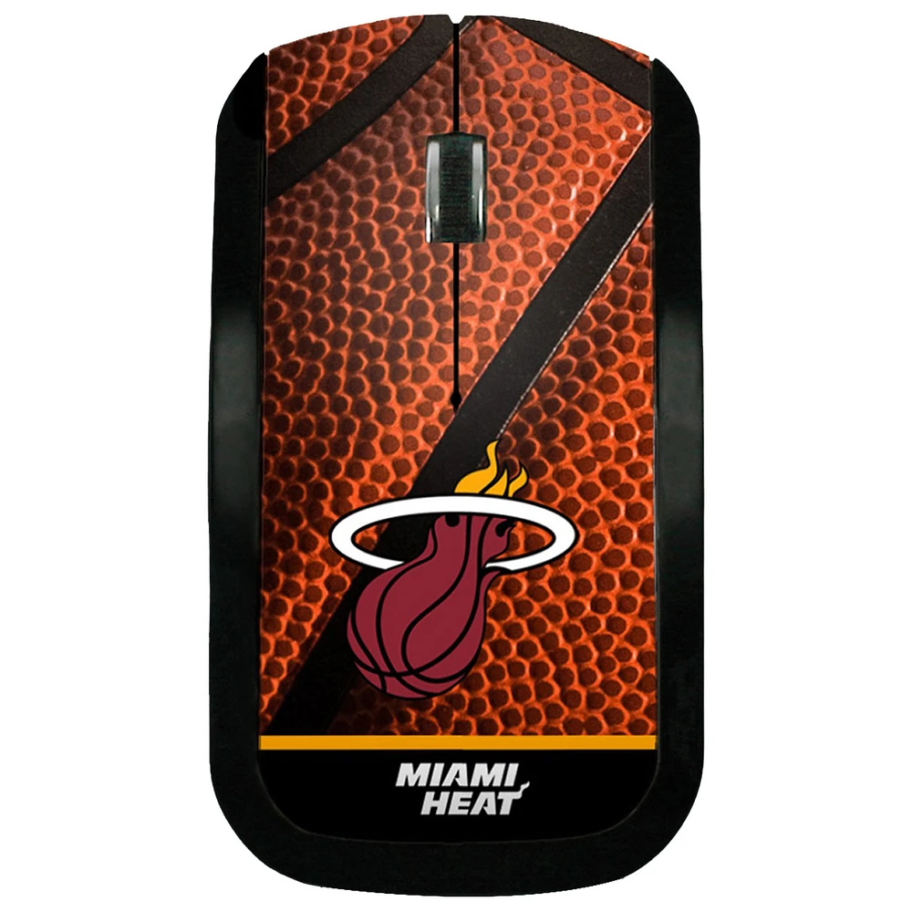 Miami Heat Basketball Design Wireless Mouse