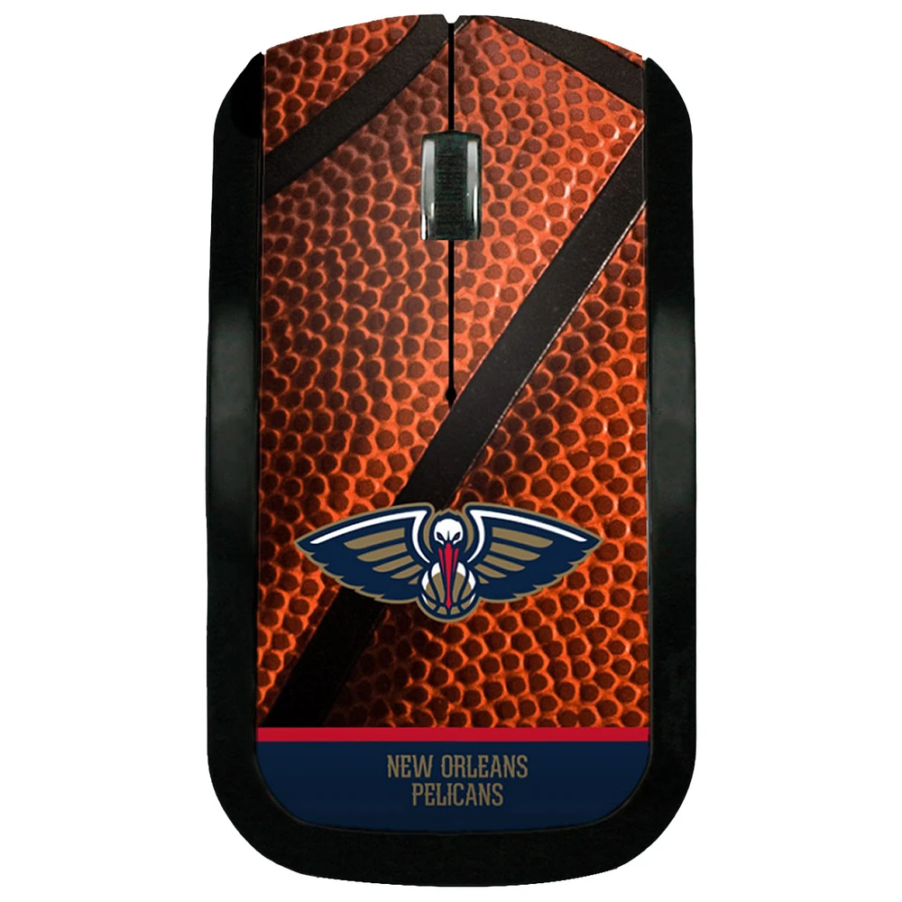 New Orleans Pelicans Basketball Design Wireless Mouse