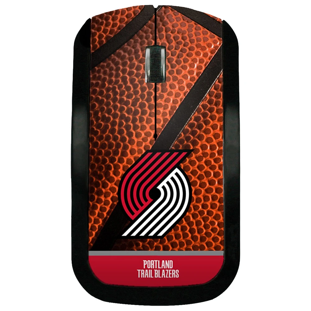 Portland Trail Blazers Basketball Design Wireless Mouse