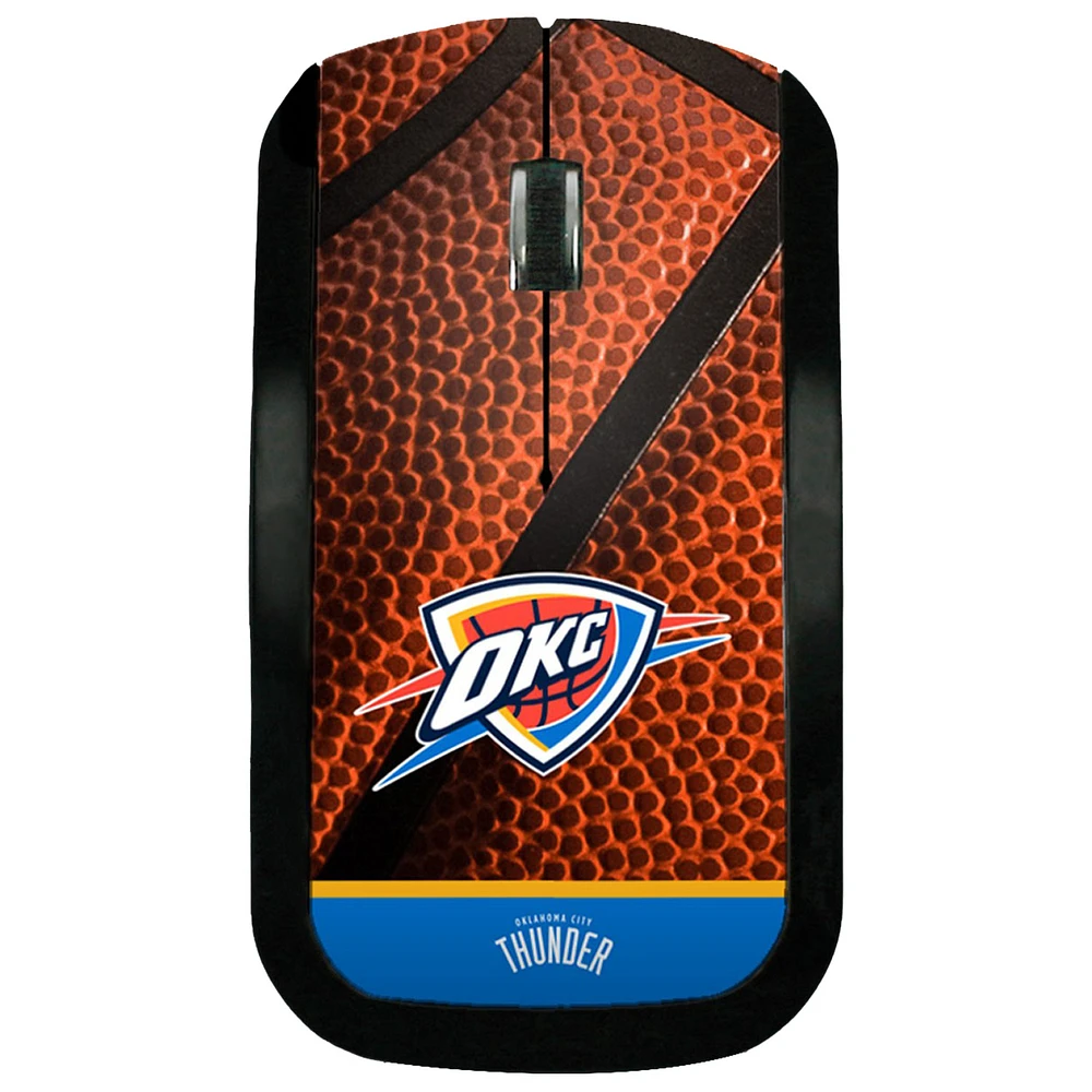Oklahoma City Thunder Basketball Design Wireless Mouse