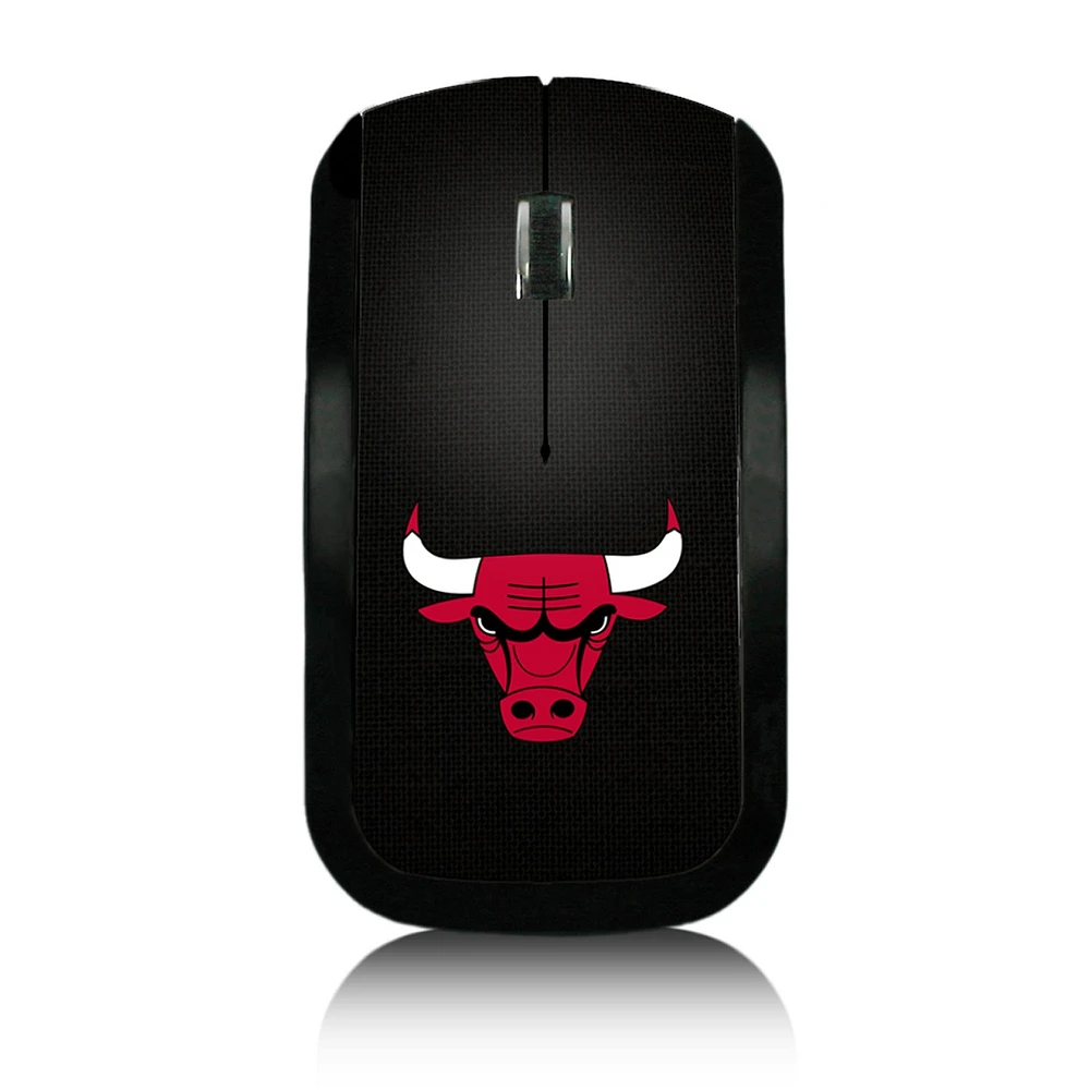 Chicago Bulls Primary Logo Wireless Mouse