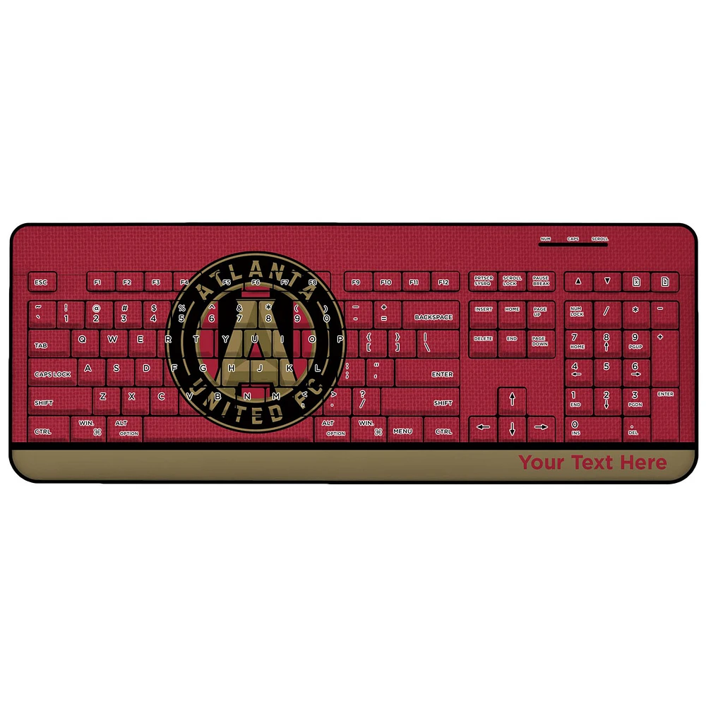 Atlanta United FC Personalized Wireless Keyboard