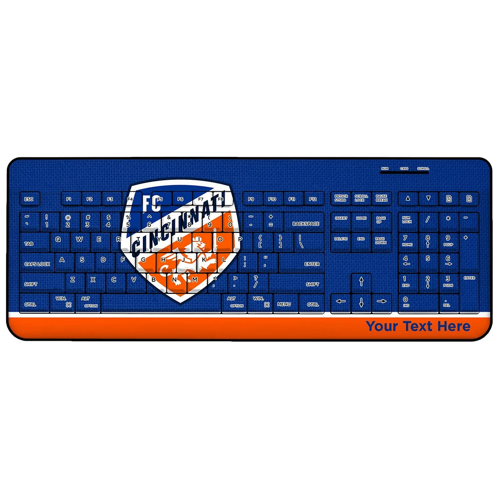 FC Cincinnati Personalized Wireless Keyboard