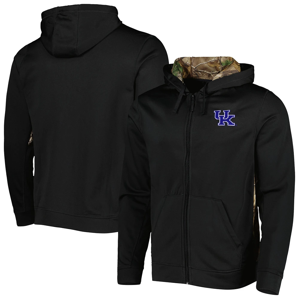 Men's Dunbrooke Black/Camo Kentucky Wildcats Decoy Full-Zip Hoodie