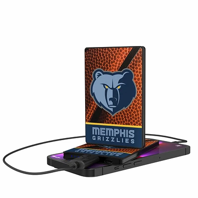 Memphis Grizzlies Basketball Design 2500mAh Credit Card Powerbank