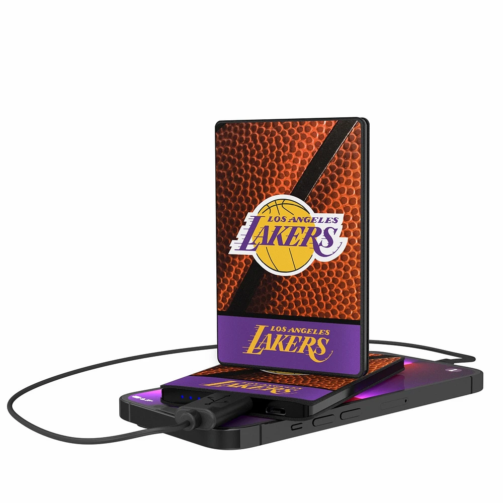 Los Angeles Lakers Basketball Design 2500mAh Credit Card Powerbank