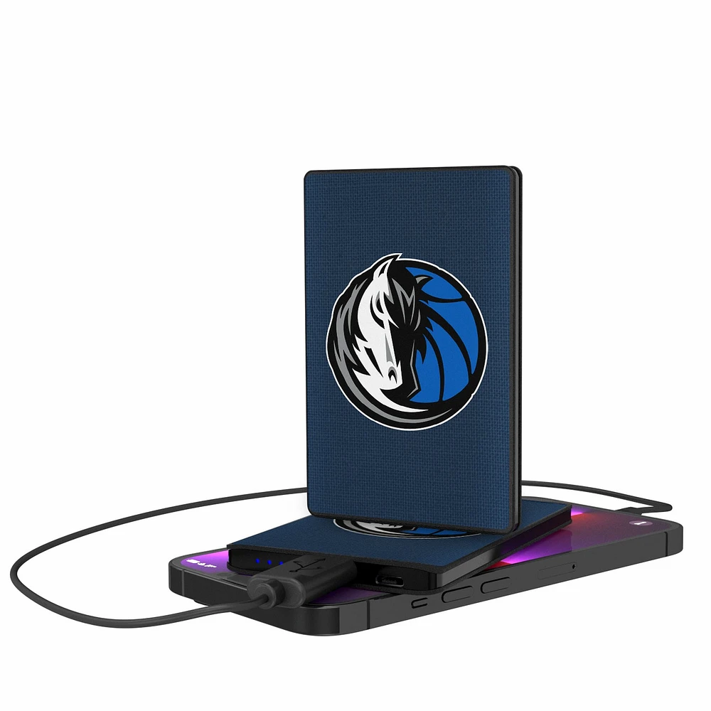 Dallas Mavericks Solid Design 2500mAh Credit Card Powerbank