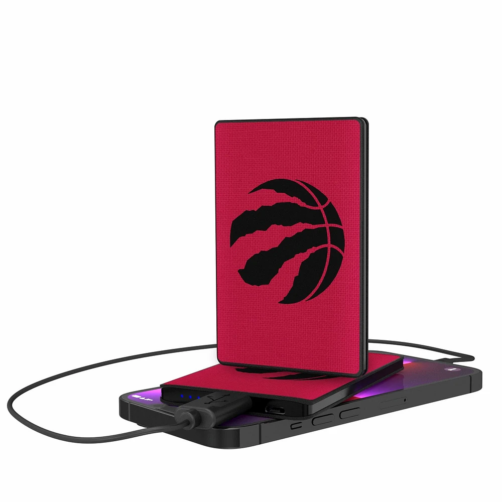 Toronto Raptors Solid Design 2500mAh Credit Card Powerbank