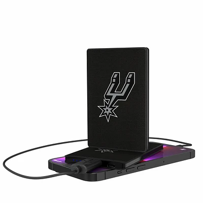 San Antonio Spurs Solid Design 2500mAh Credit Card Powerbank